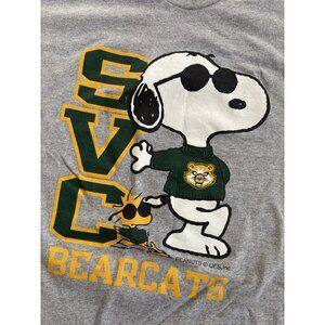 Vintage Peanuts Snoopy Saint Vincent College Bearcats T-Shirt Men's Size Small